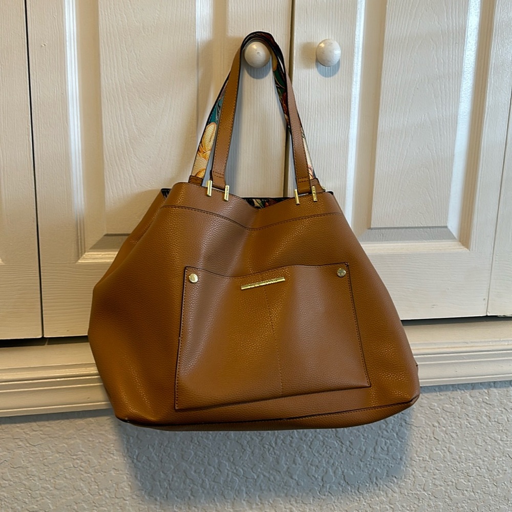 steve madden leather work bag